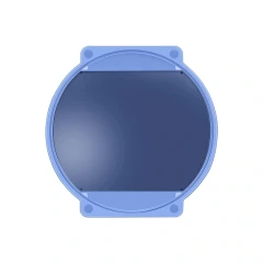 nylon polarized lens solid color blue tinted PAPXU1915