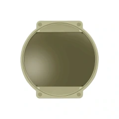 nylon polarized lens solid color brown tinted PAPXB1205
