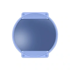 nylon polarized lens solid color gray tinted PAPXS2051