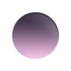 nylon sunglasses lens dual gradient color red tinted PALFRR1301