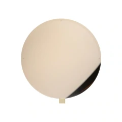 nylon sunglasses lens mirror coated golden PAXB3502