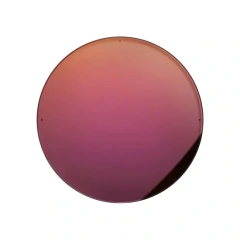 nylon sunglasses lens mirror coated pink golden tinted PAXS1670