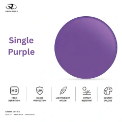 nylon sunglasses lens solid color purple tinted