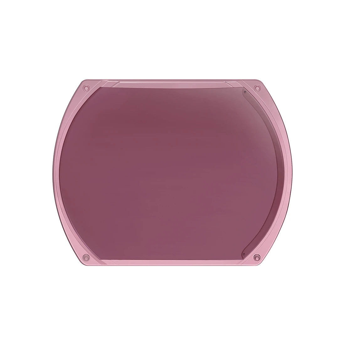 PC Polarized Lens Solid Color Red Tinted