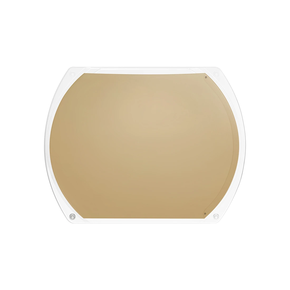 PC Polarized Lens Solid Color Yellow Tinted